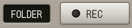 The Folder and REC buttons from the Spectrl footer
